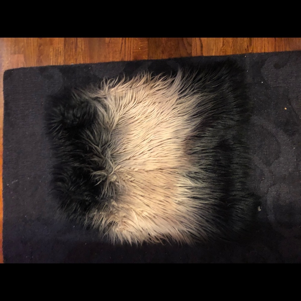 BLANKNYC ombré fur vest